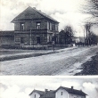 Hostinec U nádraží a nádraží na konci 19.stol.