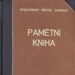 Pamětní kniha zahrádkářů z r.1935