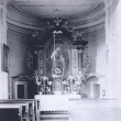 Interiér kaple sv.Anny v 60.letech