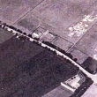 Letecký záběr na první hřiště v Trabantské ul.