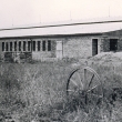 Stavba nov�ho krav�na v r.1964 (U cihelny)